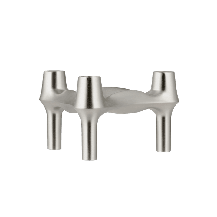 Kerzenhalter BMF gebürstetes Chrom