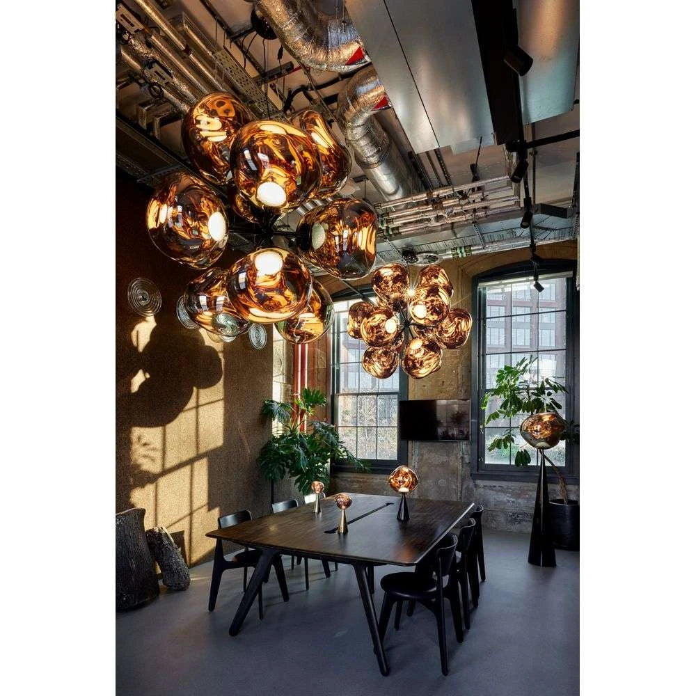 Żyrandol MELT BURST opalizujący – Tom Dixon