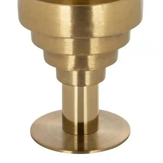 Beistelltisch RENAO blauer Tischplatte mit Gold