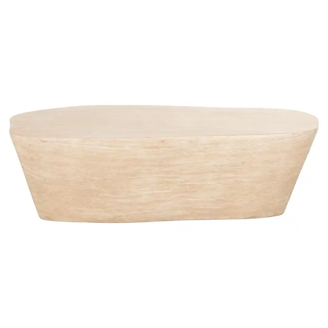 Beiger Couchtisch FICTUS