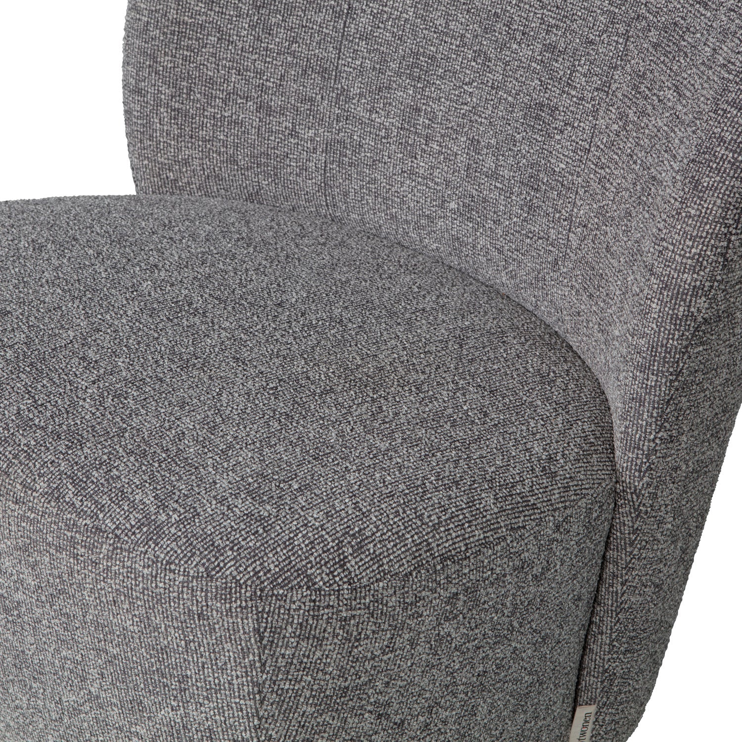 LOFTY Armchair Gray Mélange
