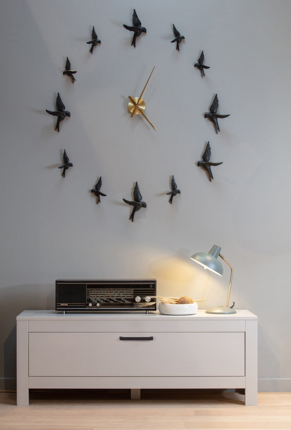 RTV Bonk Cabinet Light-Gras Pine