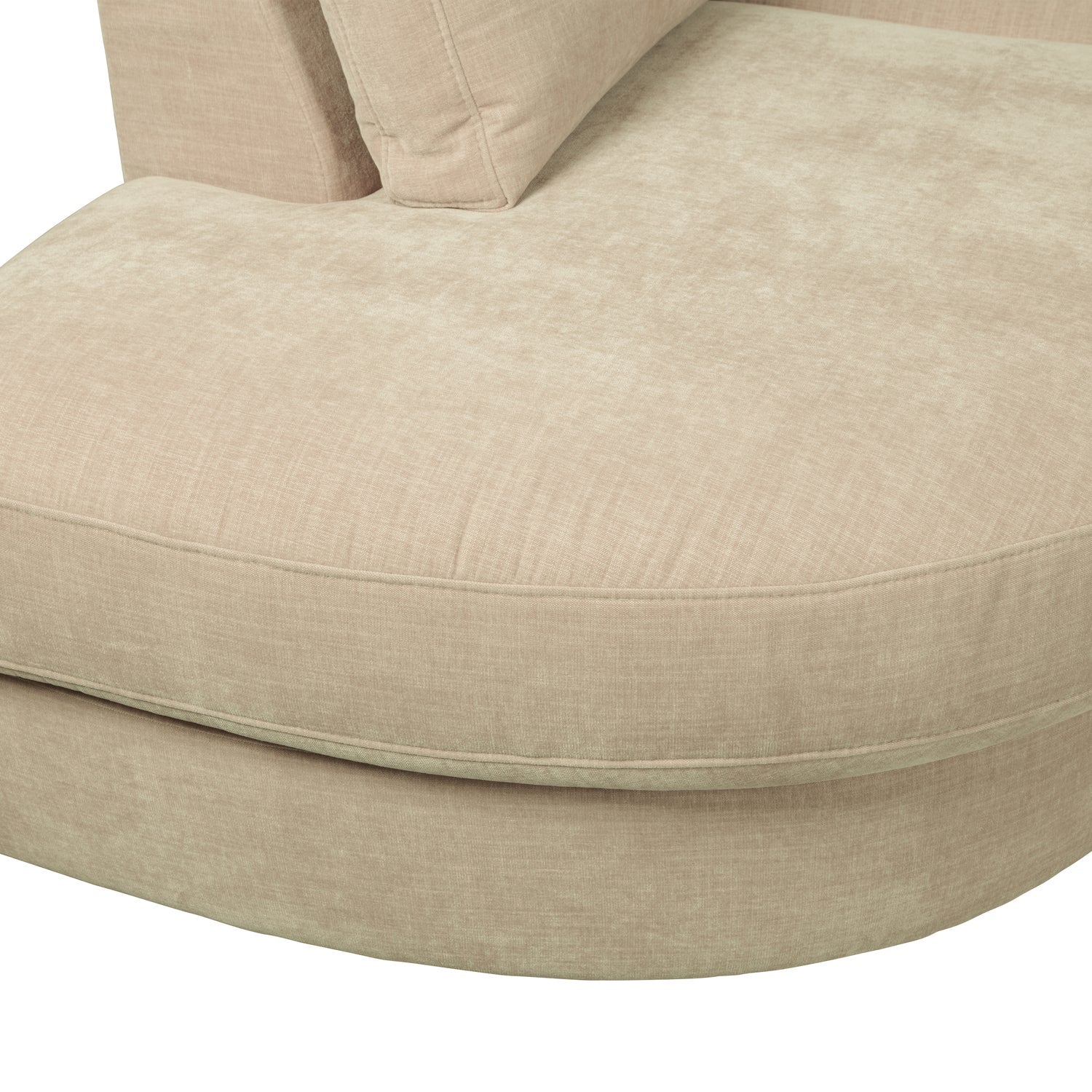 Sofa FAMILY - offenes Modul links sandfarben