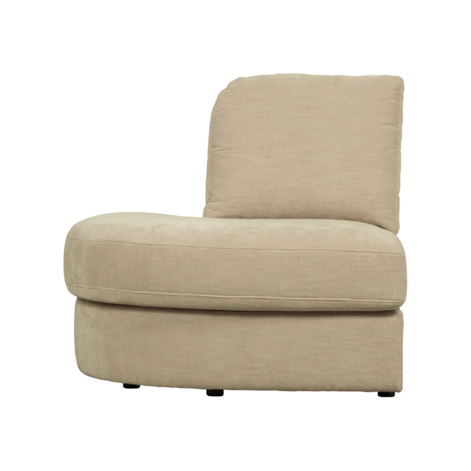 Sofa FAMILY - offenes Modul links sandfarben