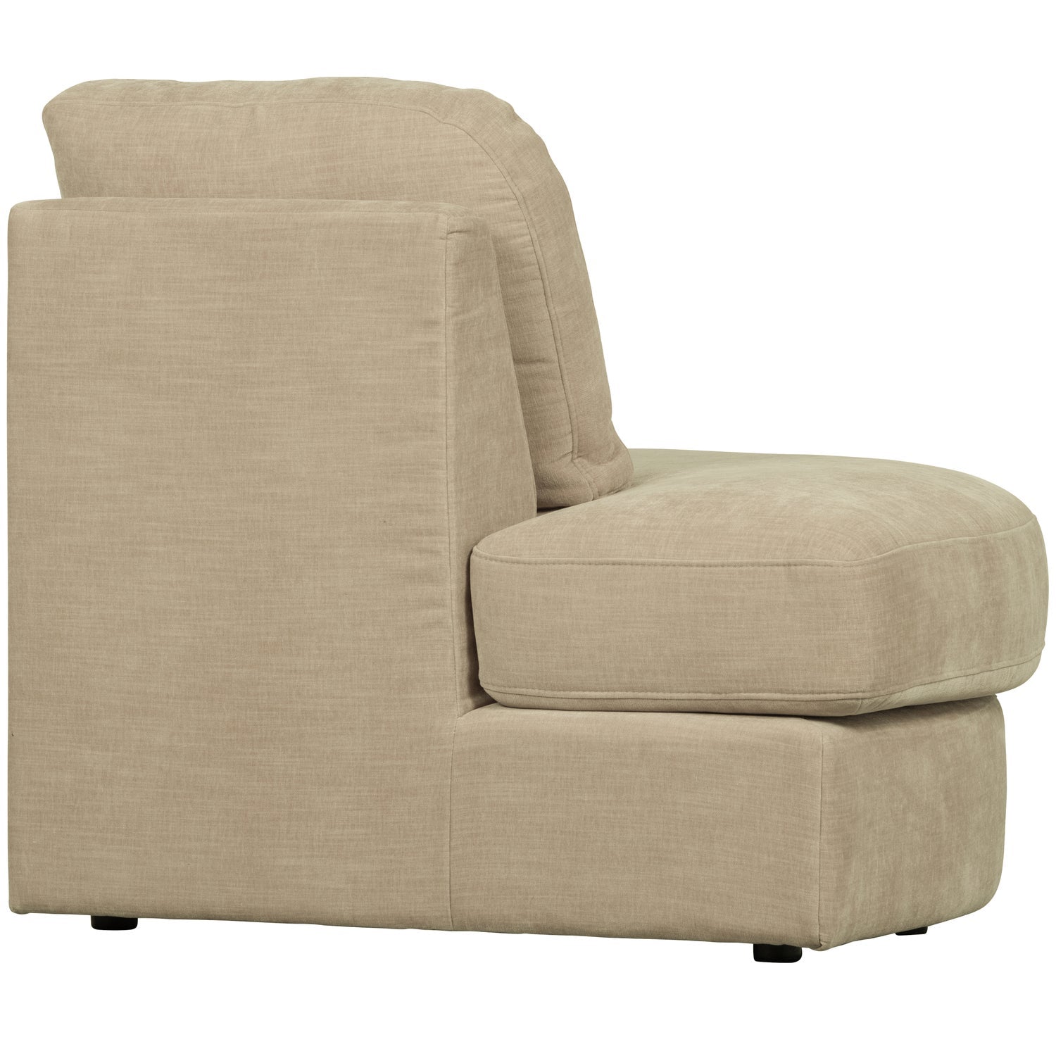Sofa FAMILY - offenes Modul links sandfarben