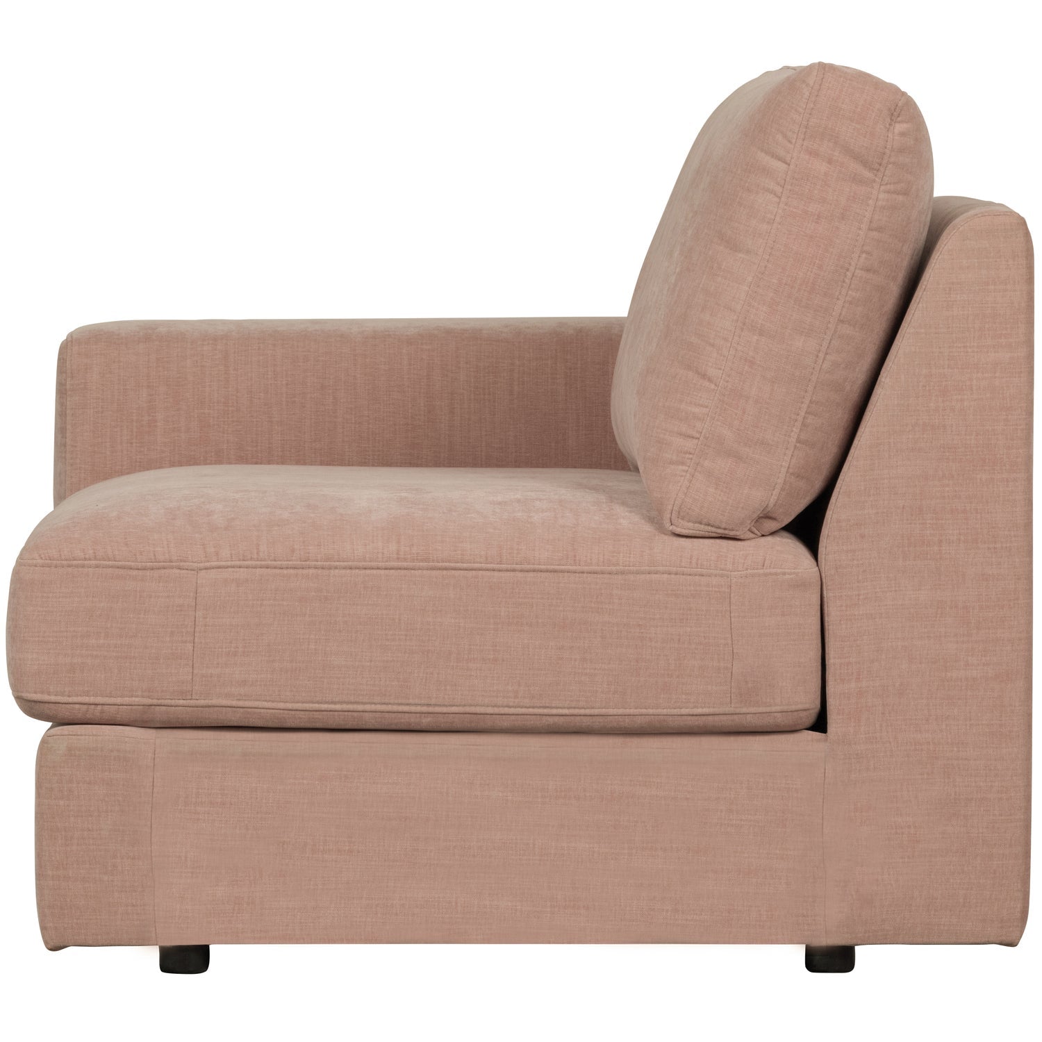 Sofa FAMILY - Endmodul links rosa