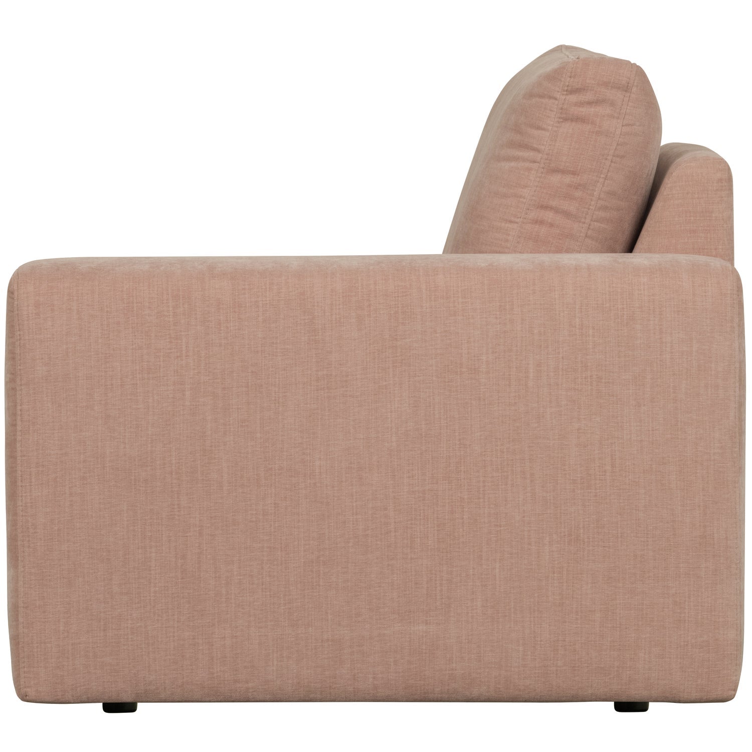 Sofa FAMILY - Endmodul rechtsseitig rosa