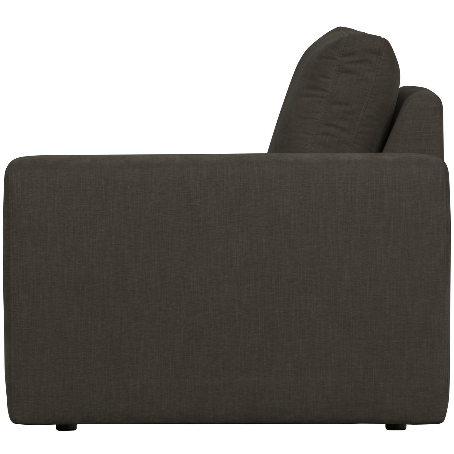 Sofa FAMILY - moduł końcowy prawostronny antracytowy – Woood