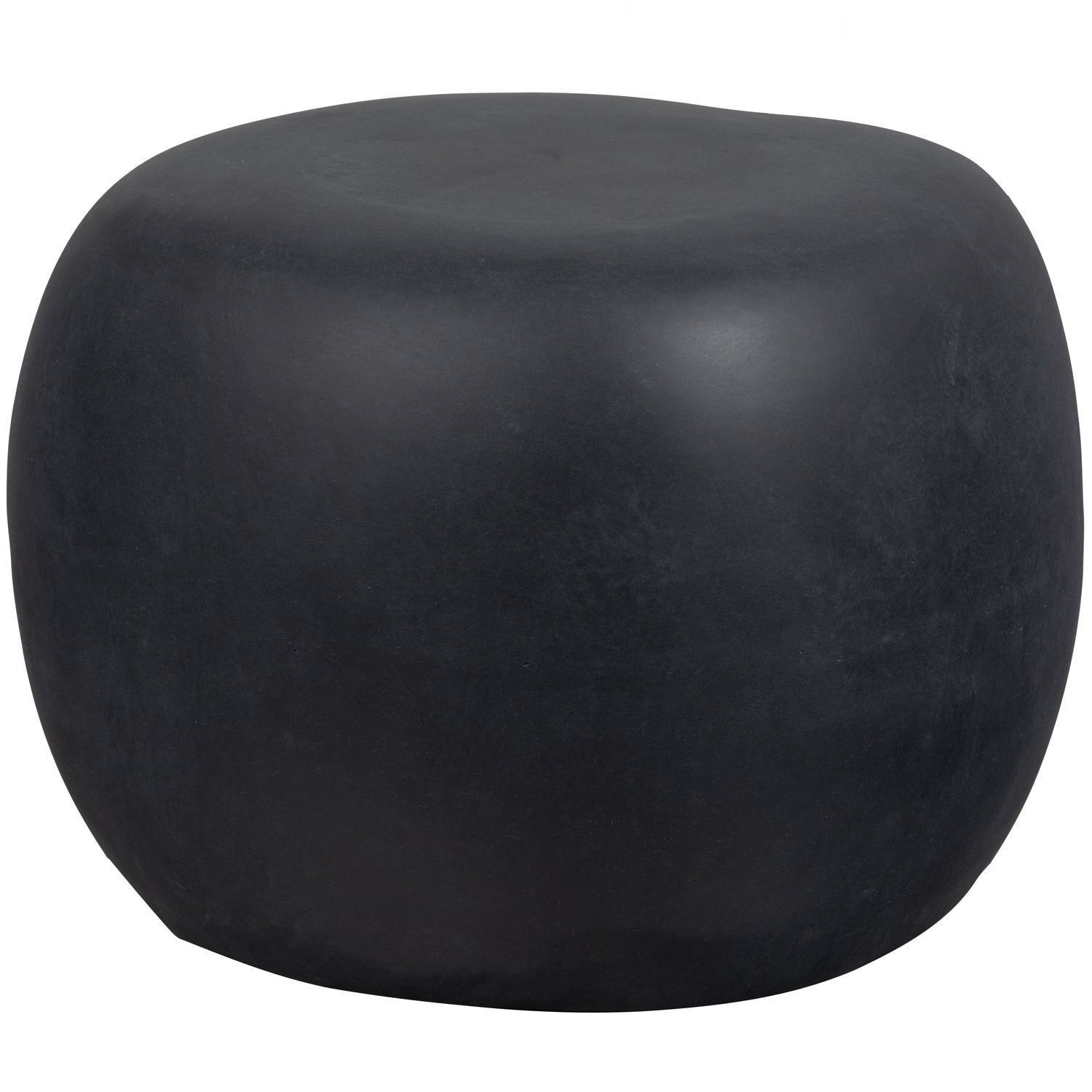 Schwarzer PEBBLE Außentisch