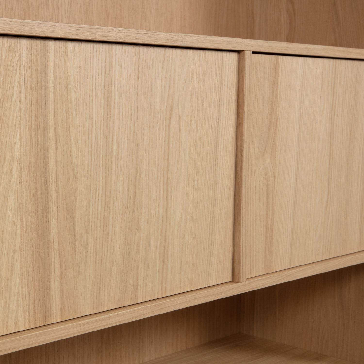 Offenes Regal MODULAIR Eichenfurnier