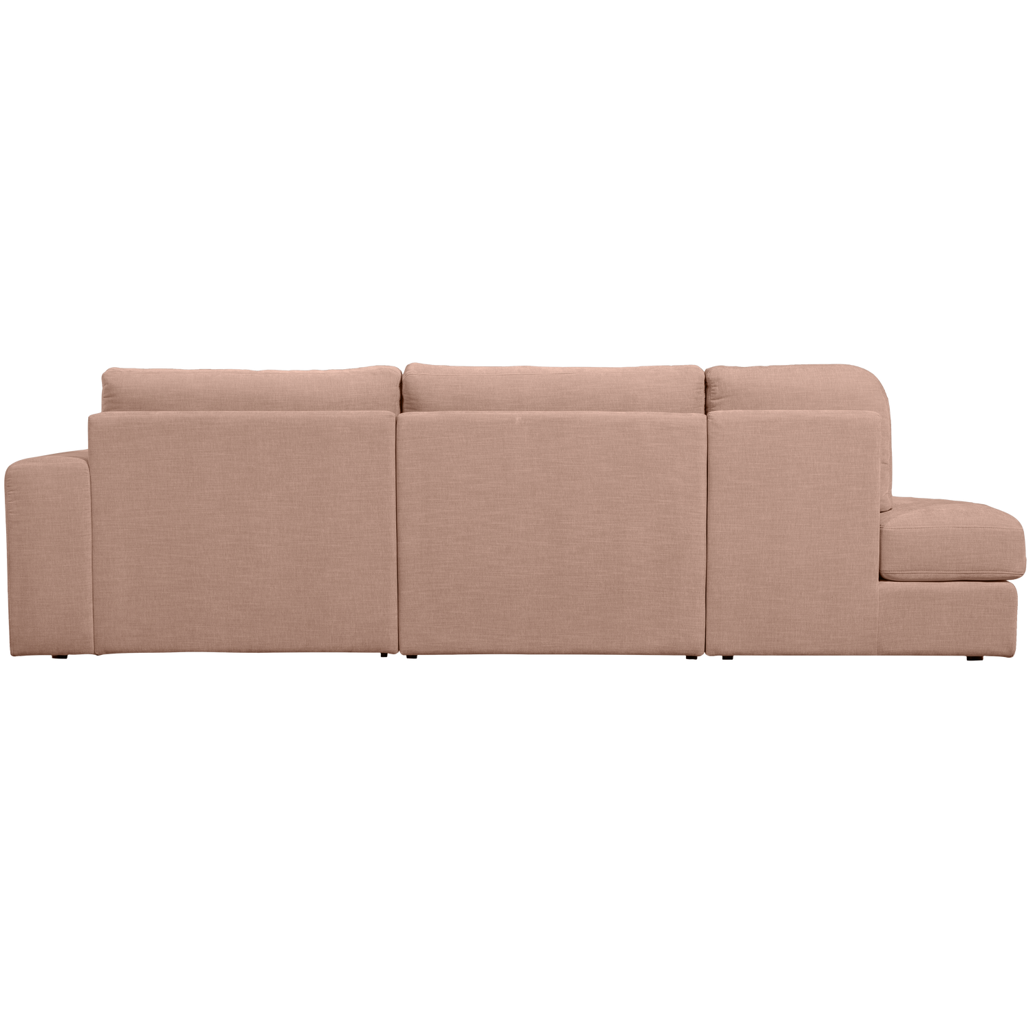 Sofa offene linke FAMILY rosa