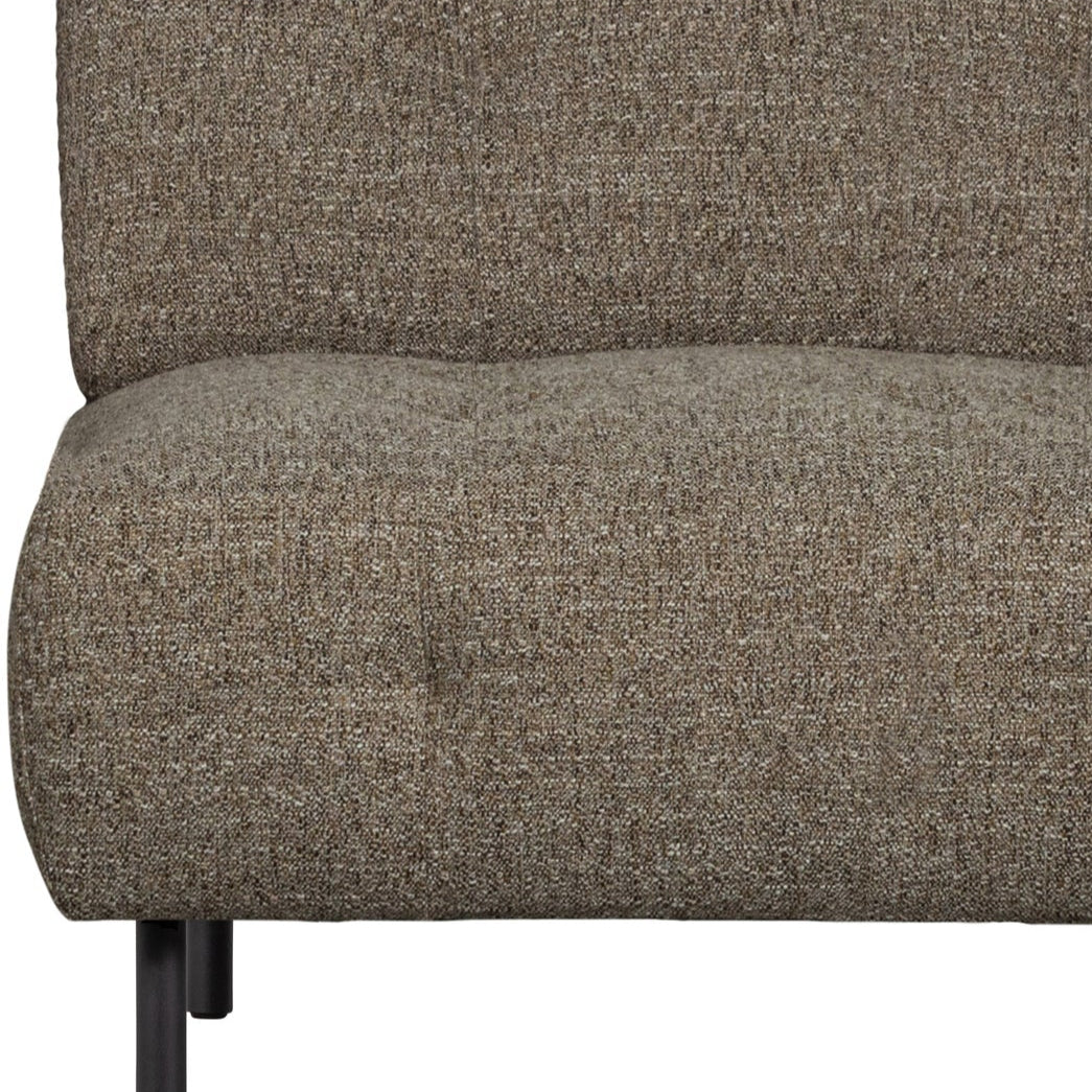 Lloyd armchair dark brown melange