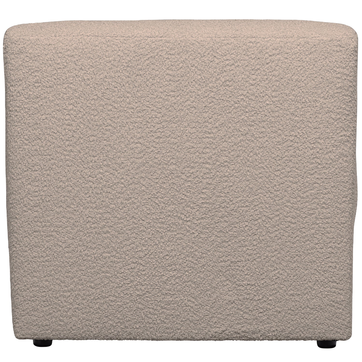 Modulares Sofa COCO - sandfarbener Boucle-Element