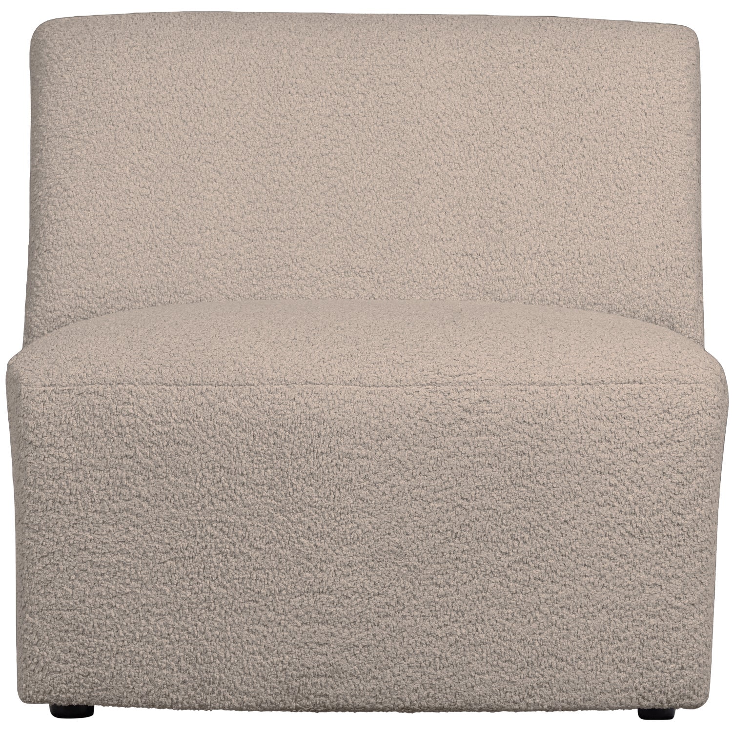 Modulares Sofa COCO - sandfarbener Boucle-Element