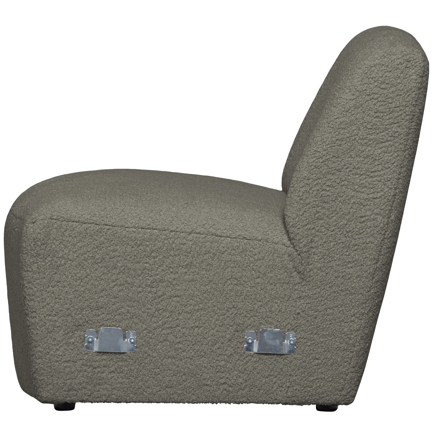 COCO modular sofa - warm green boucle element