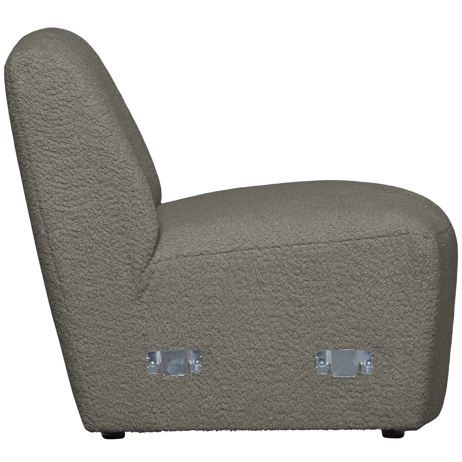 COCO modular sofa - warm green boucle element