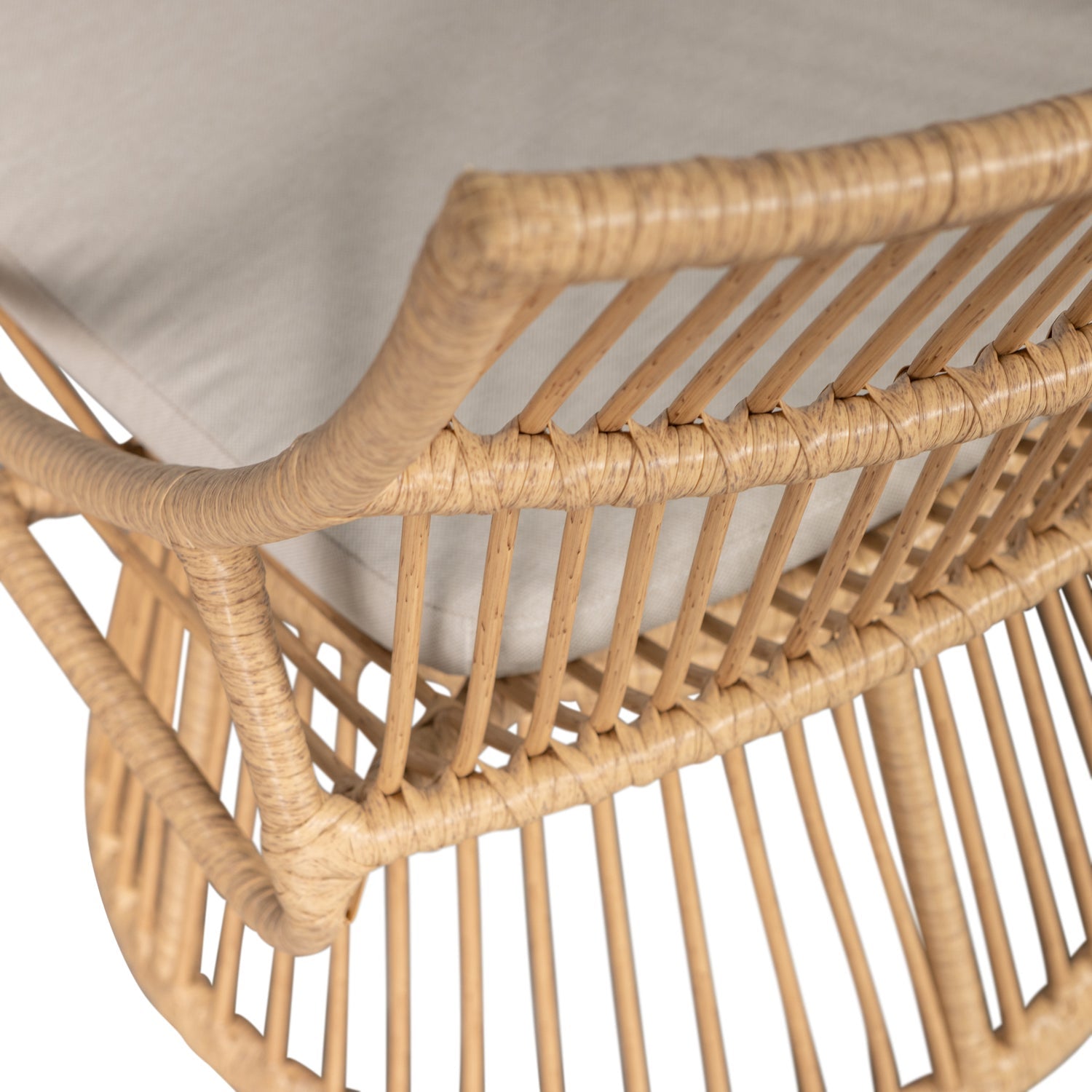 Alatna wicker garden armchair