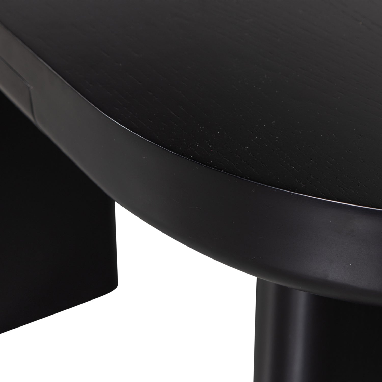 Mael desk black veneer