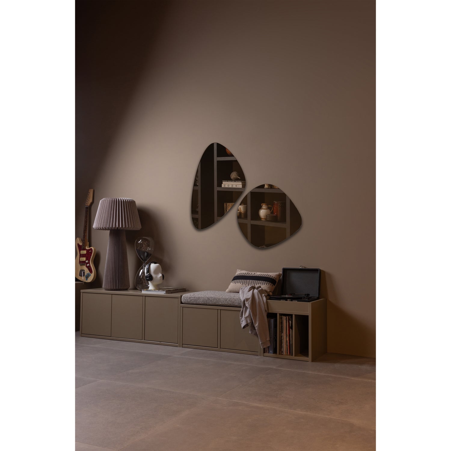 Szafka RTV TURNER khaki – Woood