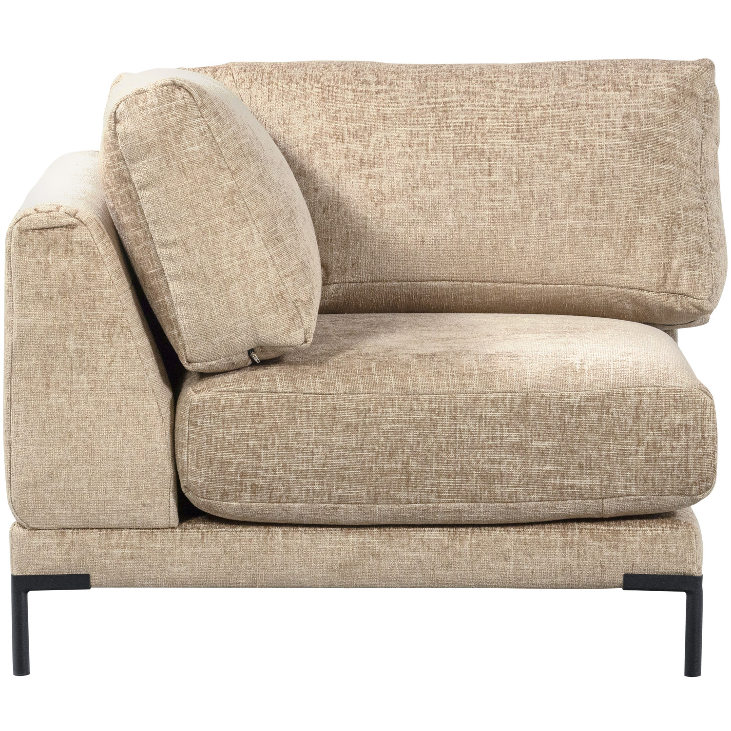 Sofa COUPLE - Eckmodul beige Melange