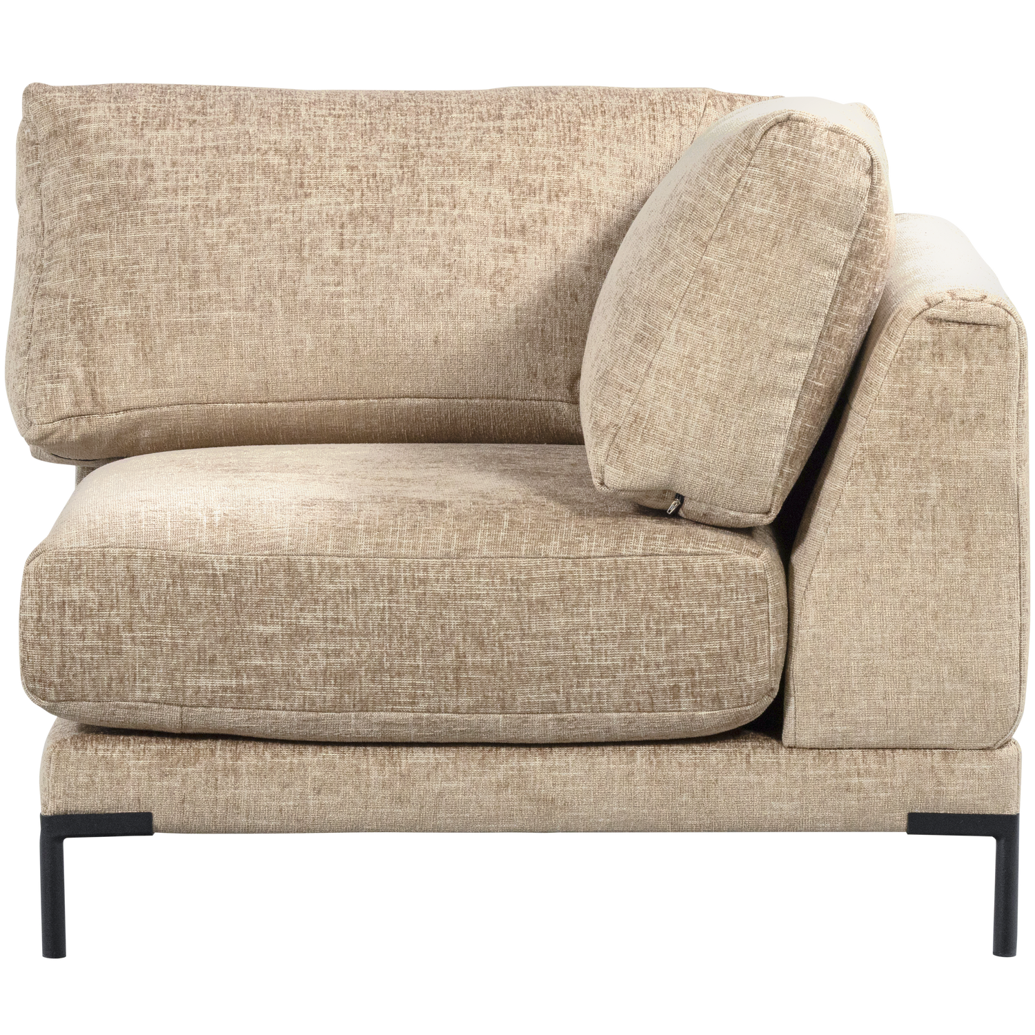 Sofa COUPLE - Eckmodul beige Melange