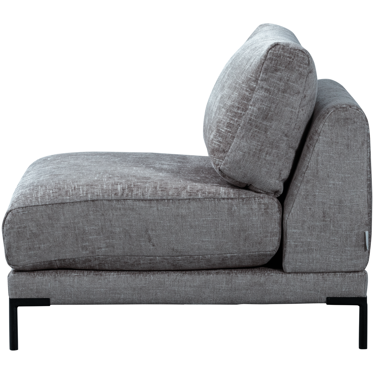 Sessel / Modul COUPLE Jeans-Melange