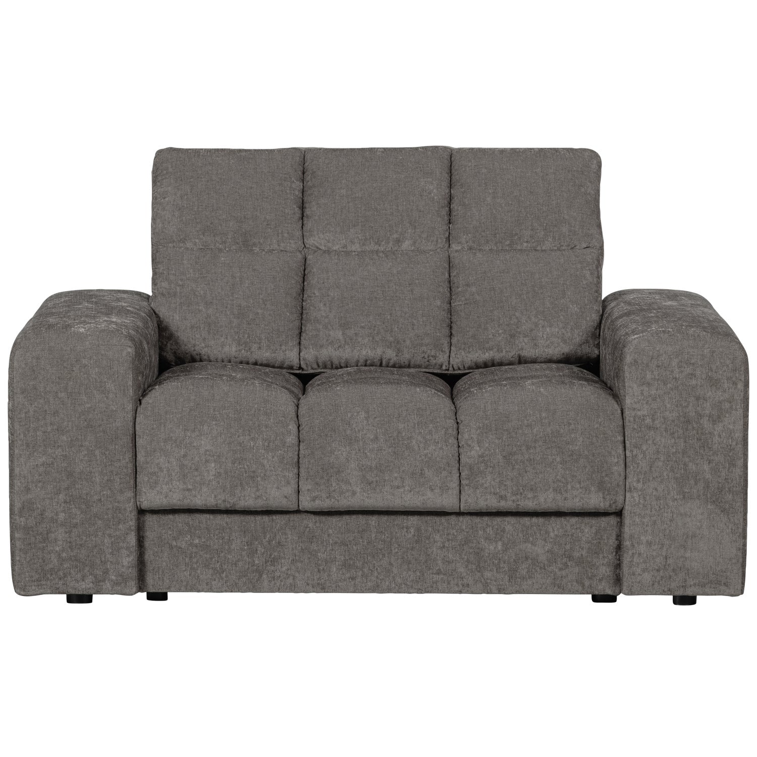 Sofa loveseat SECOND DATE mysi szary – Woood