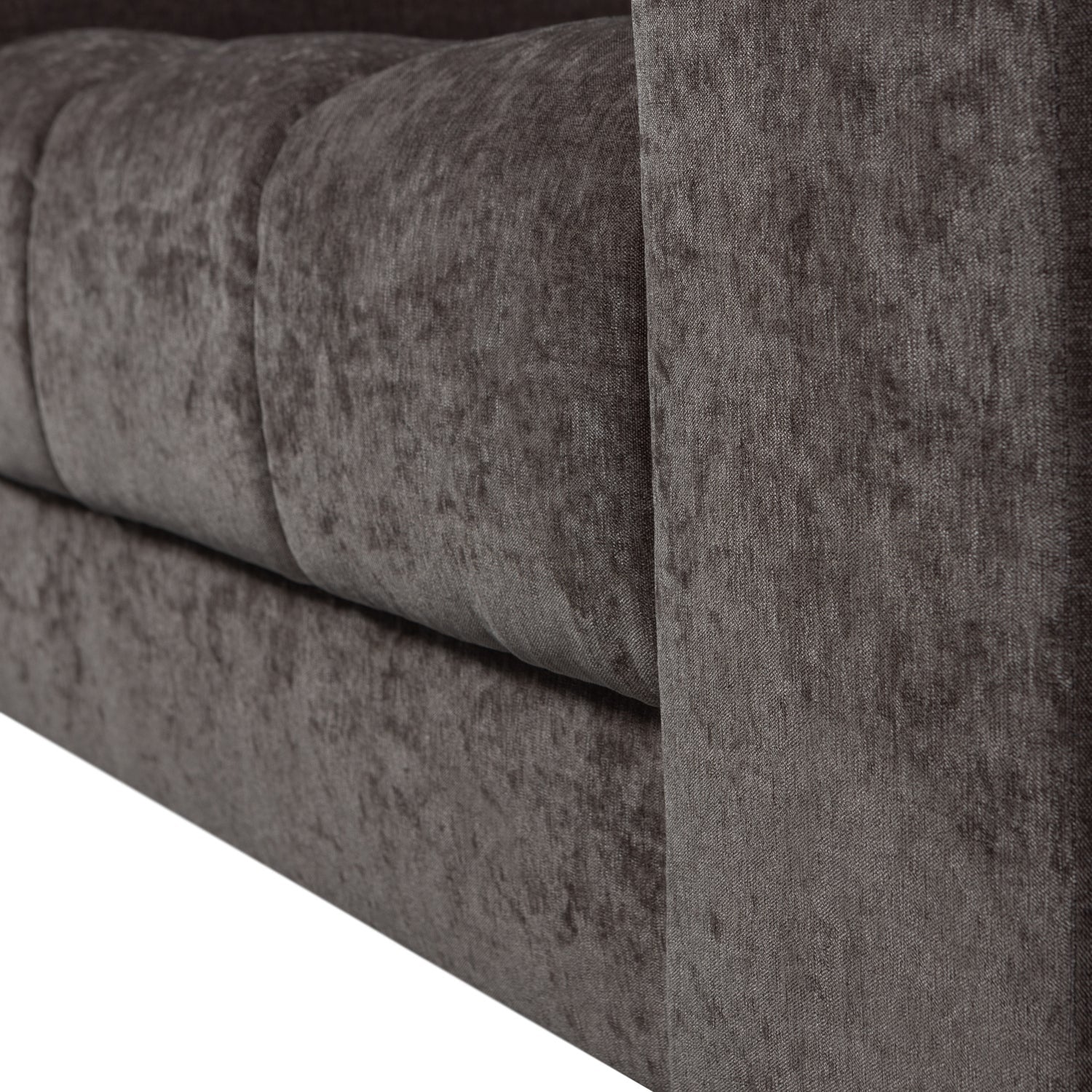 Zweites Date 3-Sitzer-Sofa warmes Grau