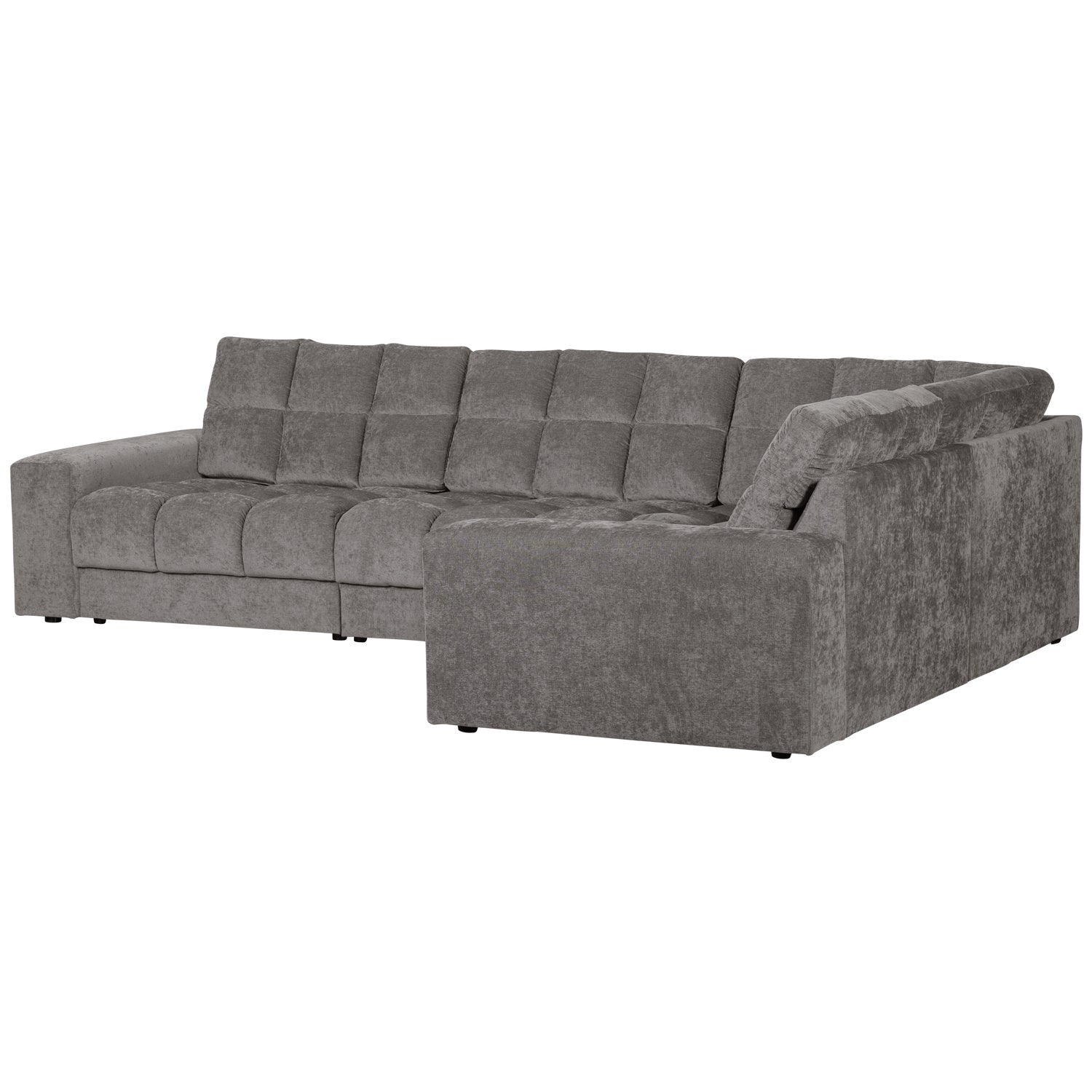 Sofa rechtsseitig SECOND DATE mausgrau