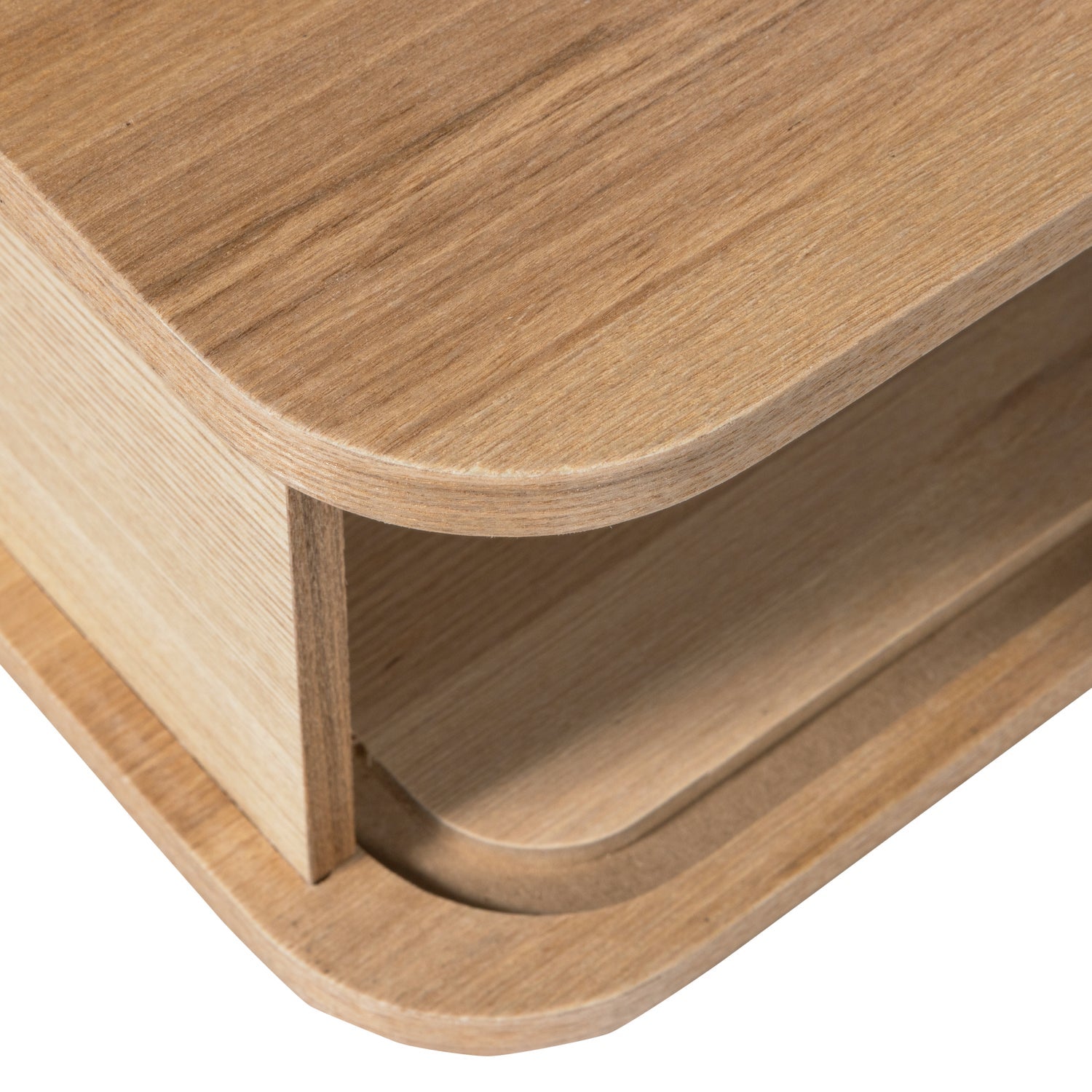 Hanging nightstand JENA poplar wood