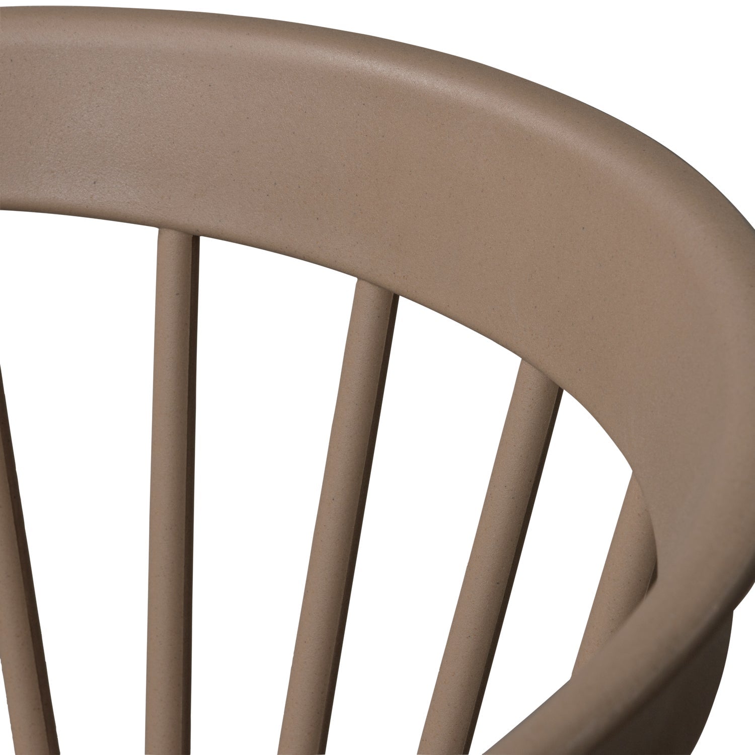 Errötung brauner Gartenstuhl