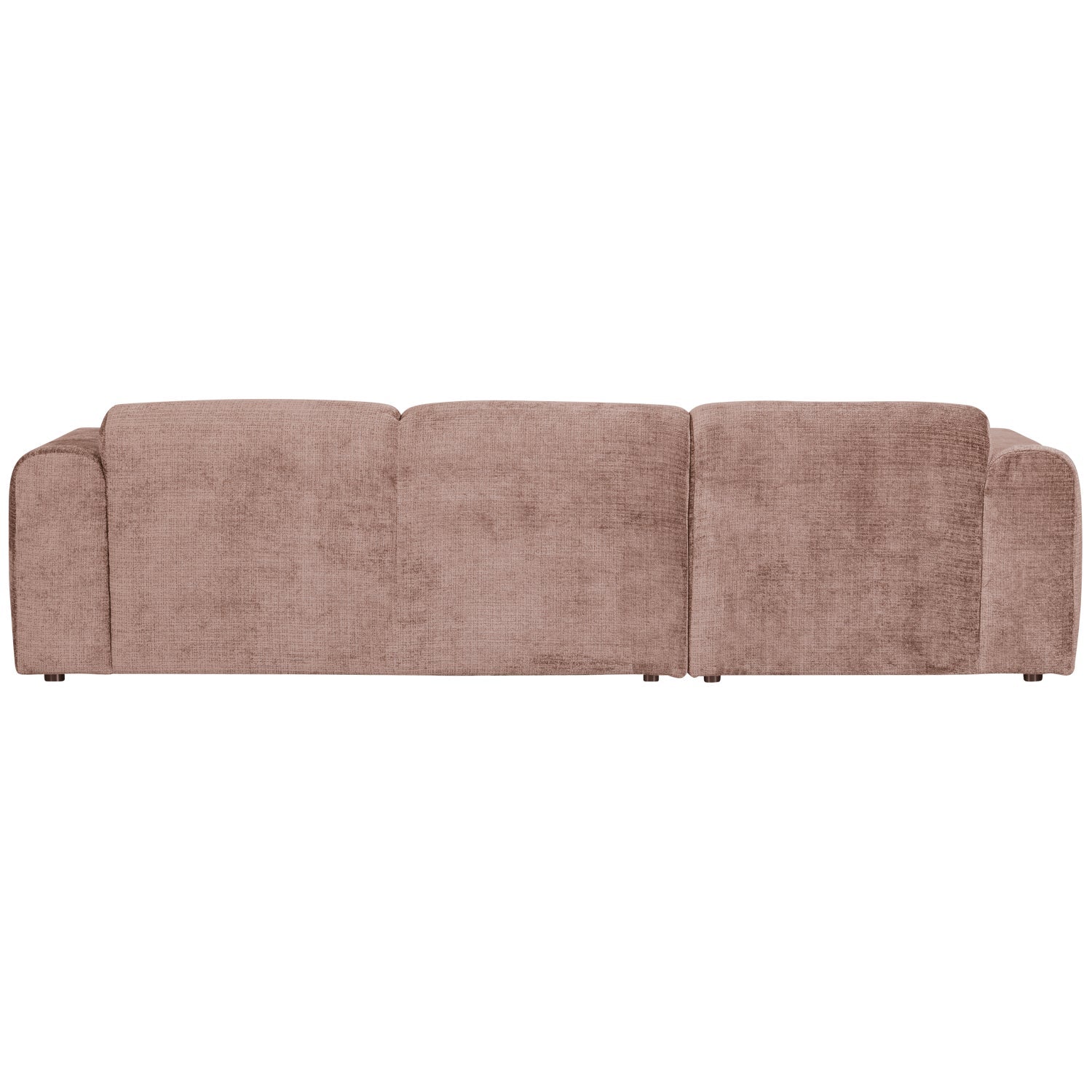 Left-facing modular CLOUD corner sofa in pink