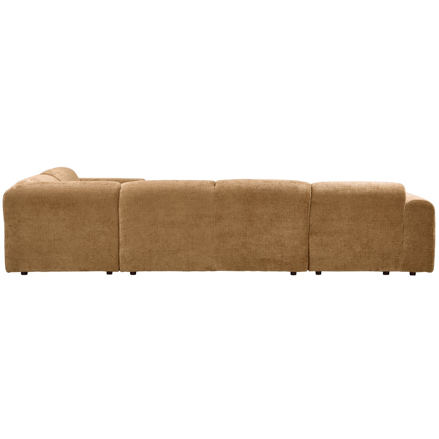 Right-hand panoramic corner sofa CLOUD honey