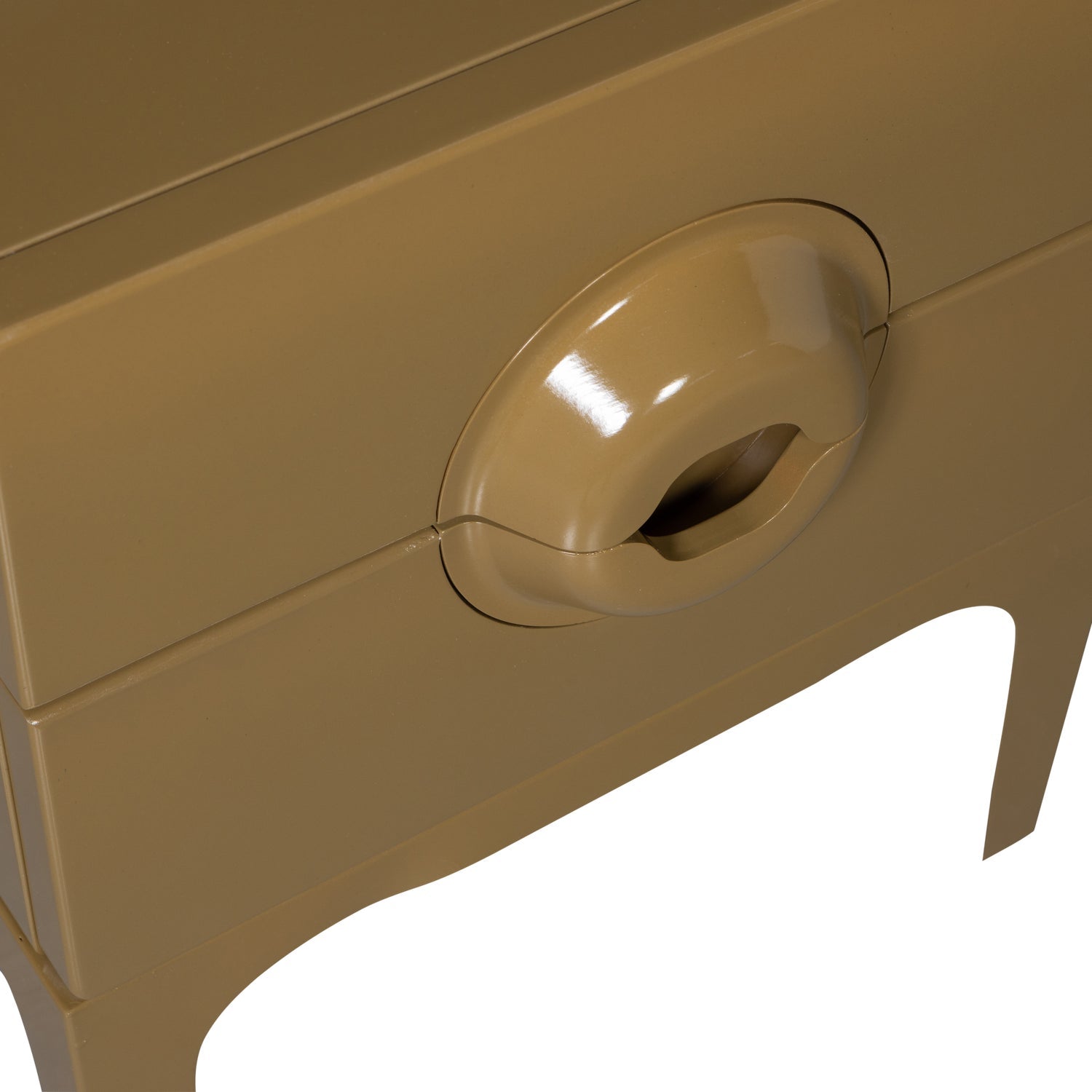 Nachttisch MERGE dunkler Honig