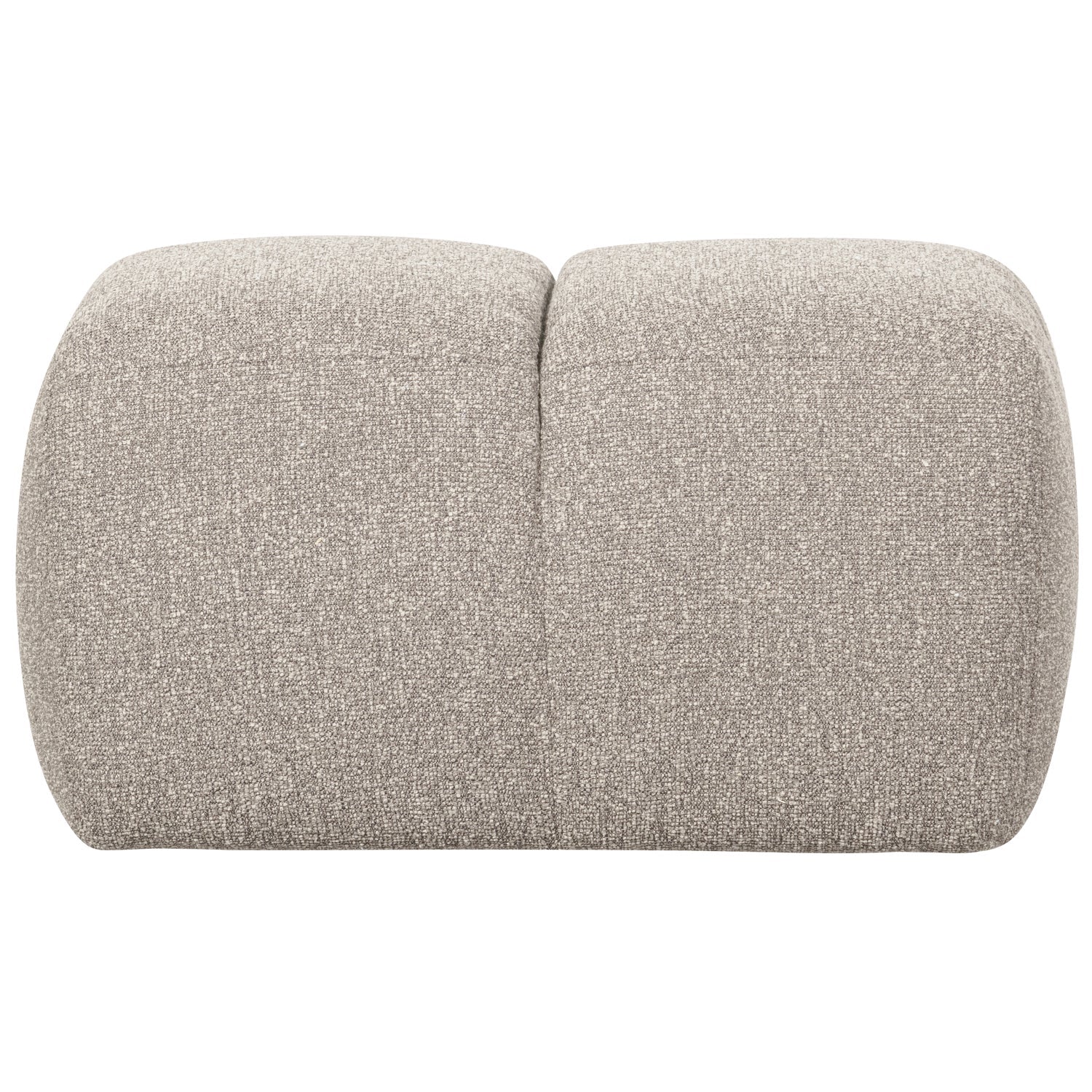 Puf MOJO beżowy melanż bouclé – Woood