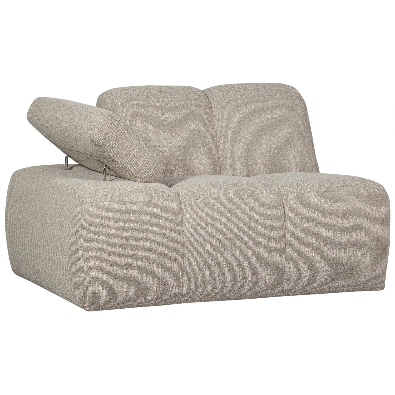 MOJO modular sofa - left element beige mélange bouclé