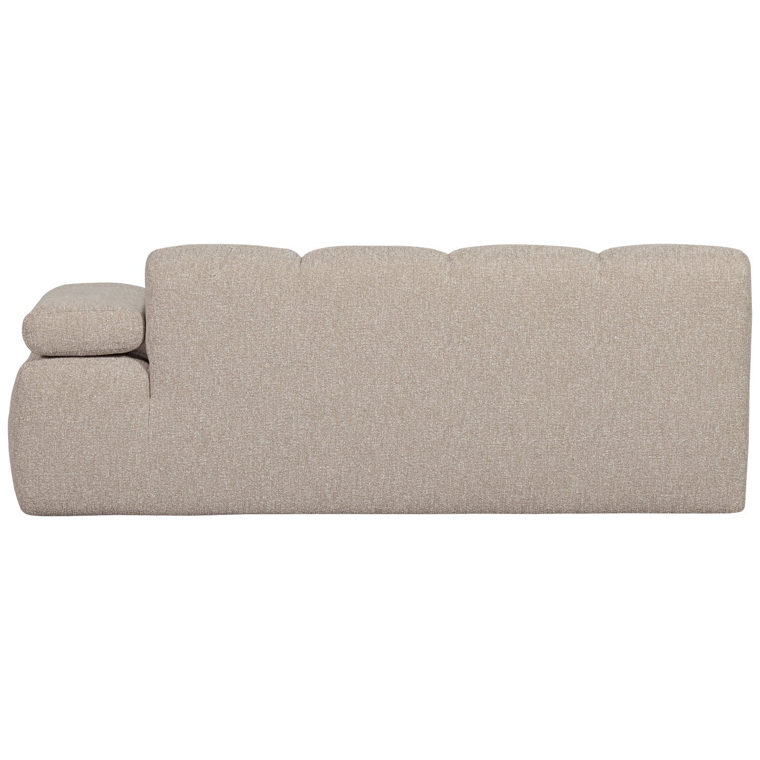 MOJO modular sofa - right-facing 2-seater beige mélange bouclé element