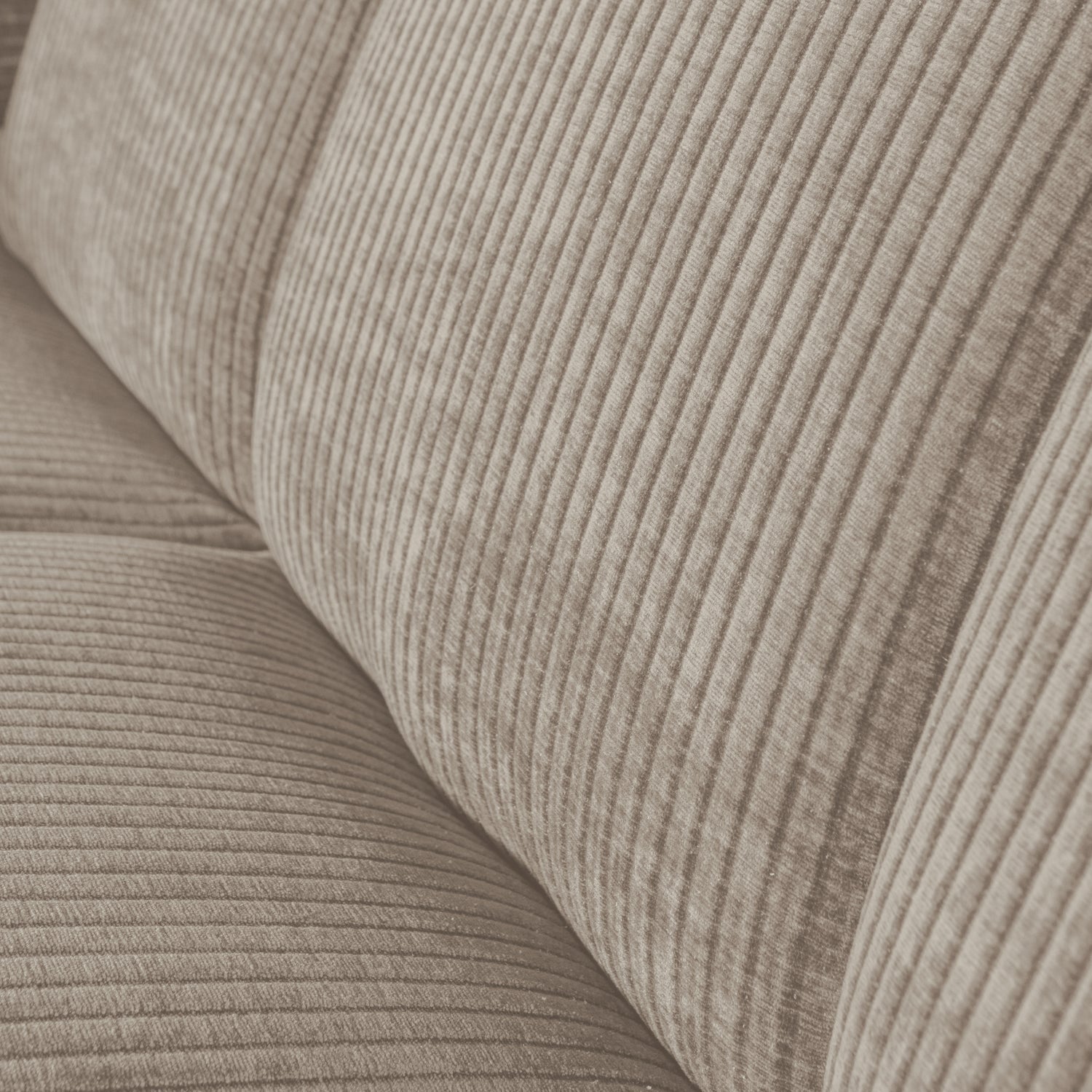 MOJO modular sofa - 3-seater element dark sandy corduroy