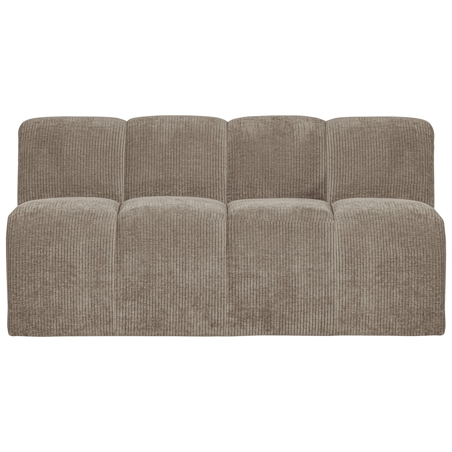 MOJO modular sofa - 3-seater element dark sandy corduroy
