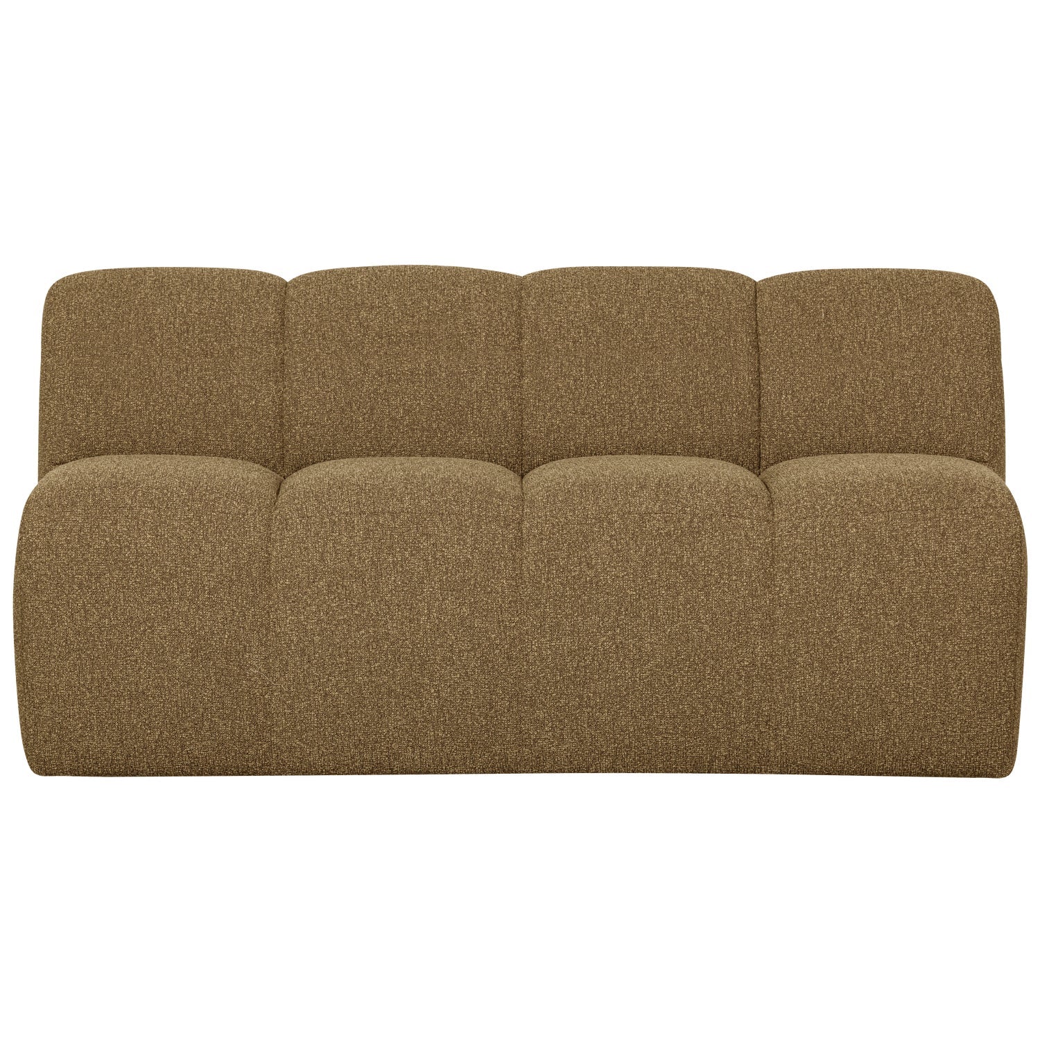 MOJO modular sofa - 3-seater element dark honey bouclé