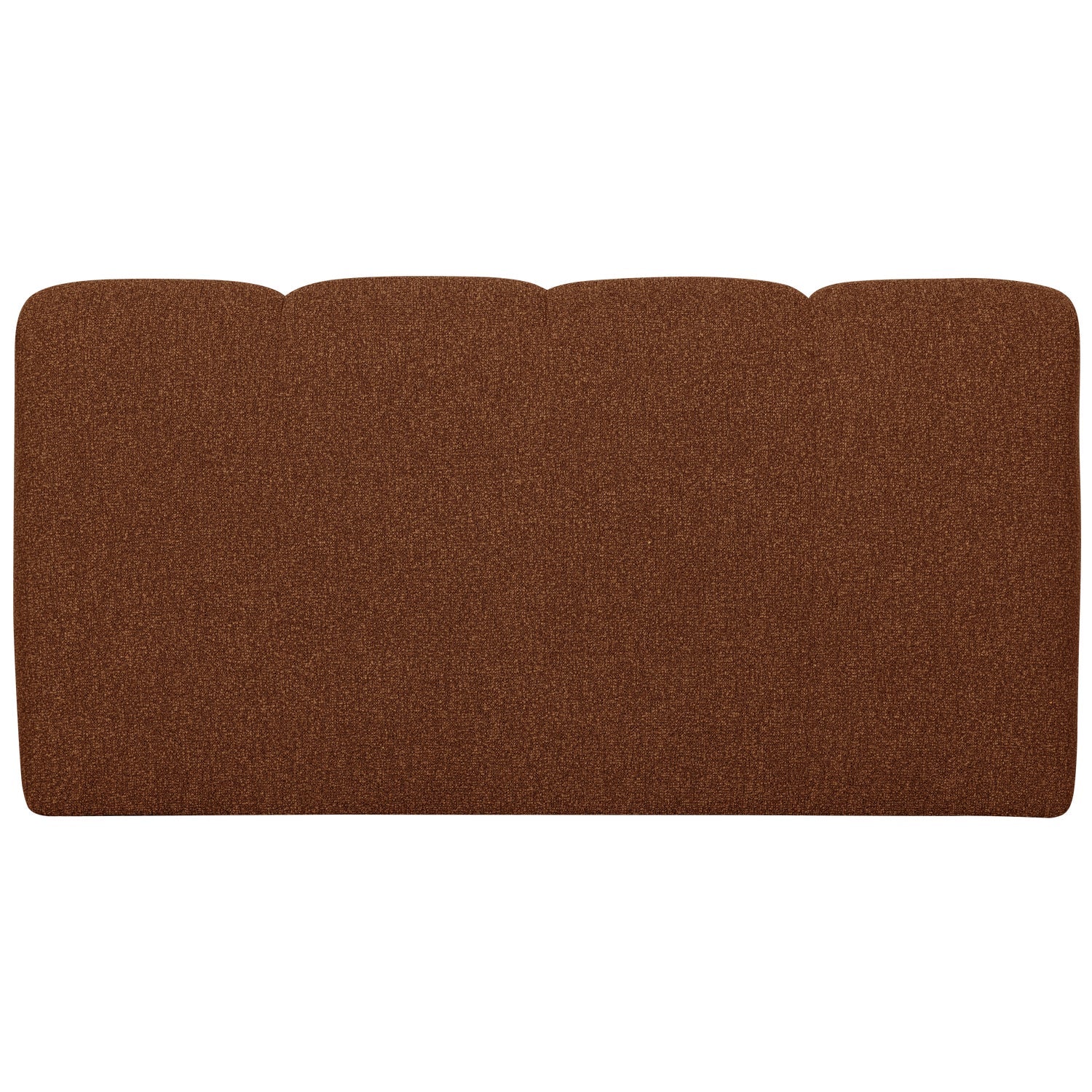 MOJO BENCH Modular Sofa - 3-Seater Rusty Brown Bouclé Element
