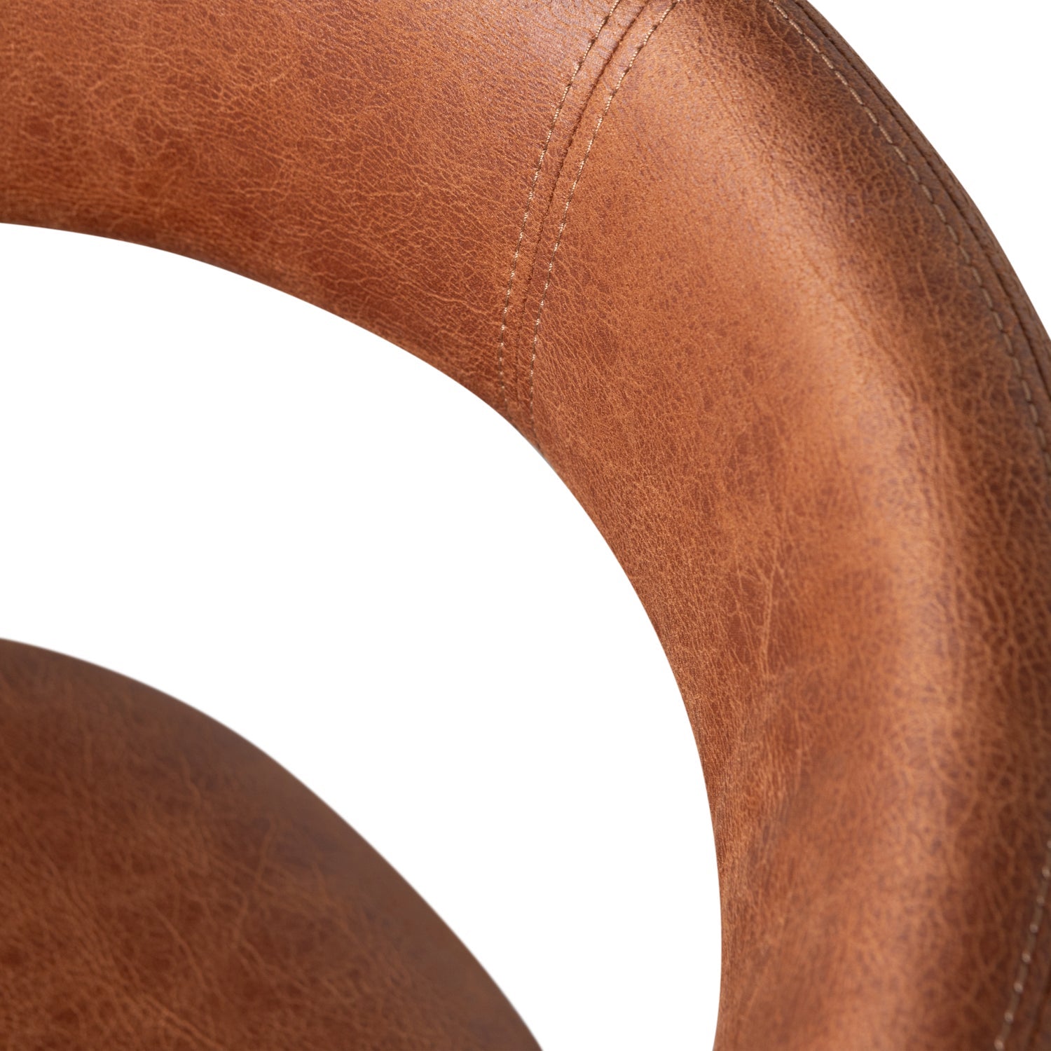 NOBLE Chair Light Brown Eco-Leather