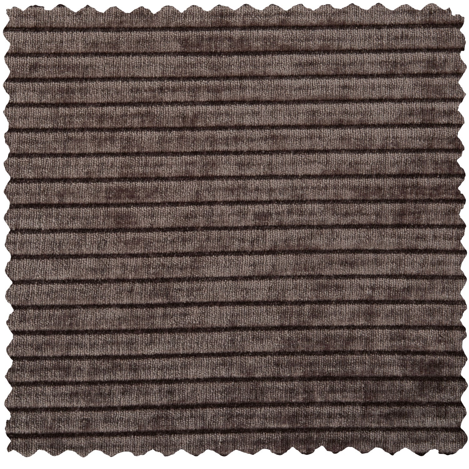Left-facing modular corner sofa for 6 people in dark brown corduroy MOJO