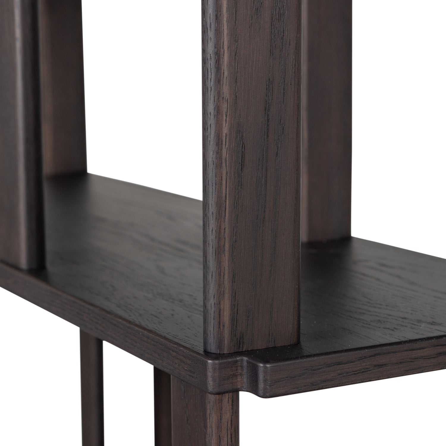 RISS dark brown shelf