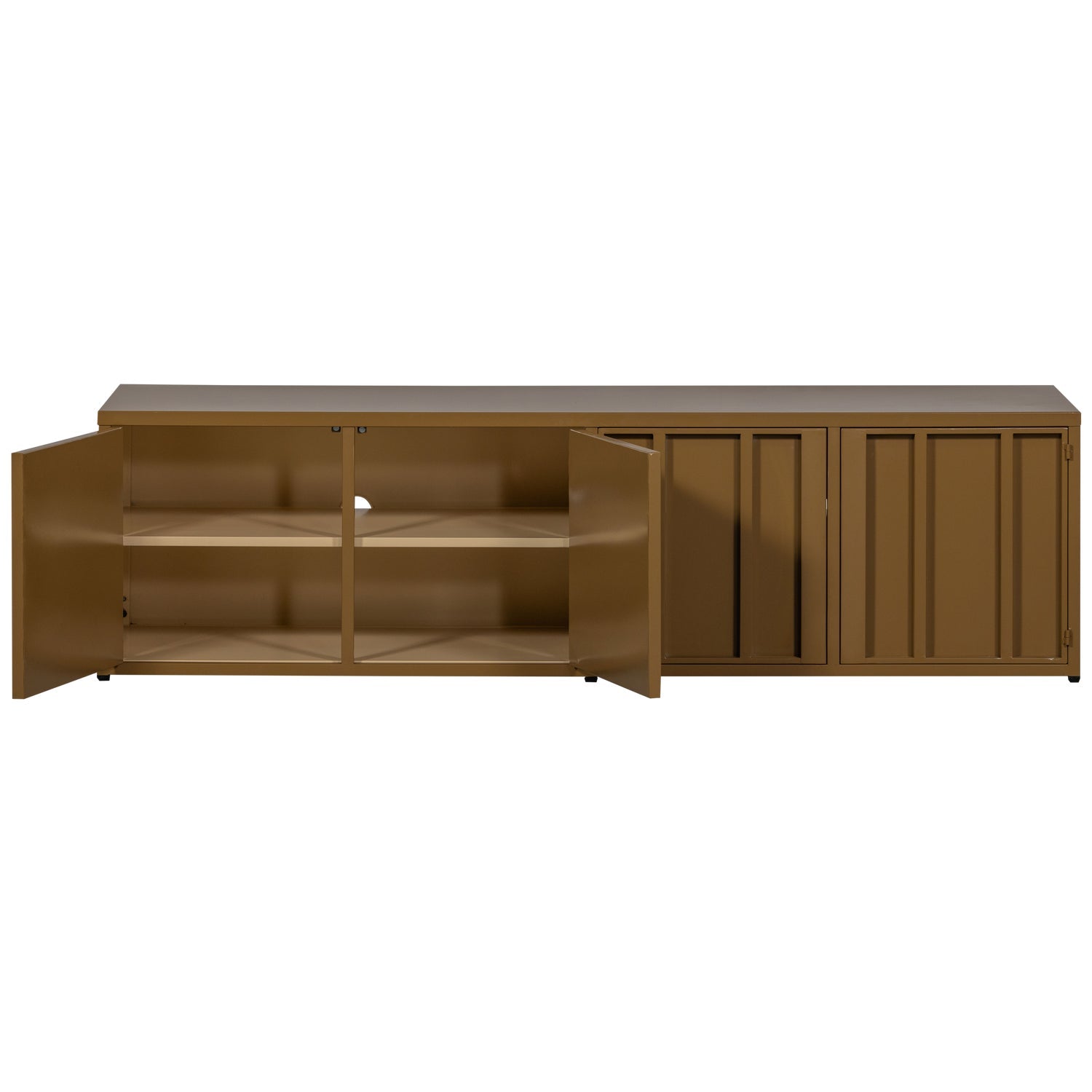 TV-Sideboard LEVEL dunkler Honig