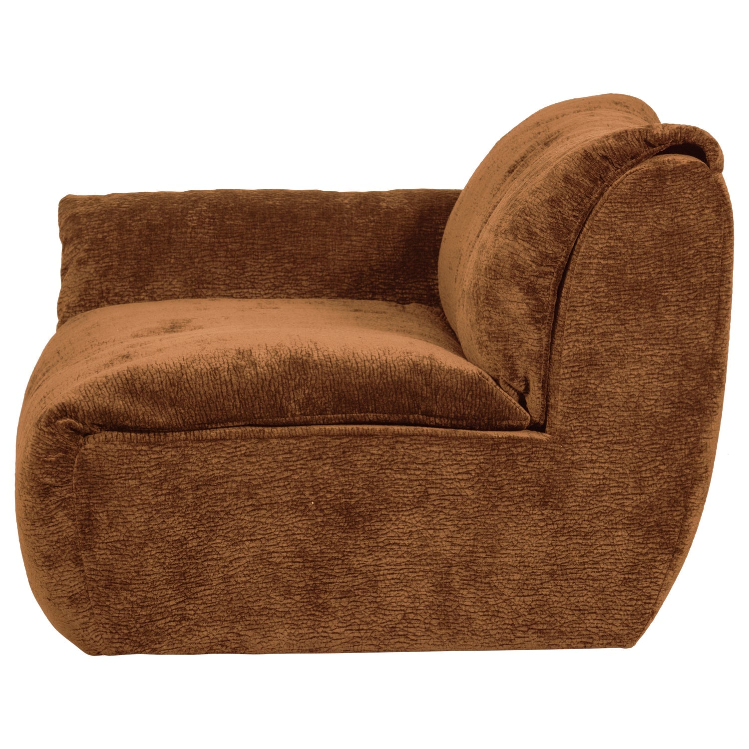 BAGGY 3D Modular Sofa - Left Element in Brown