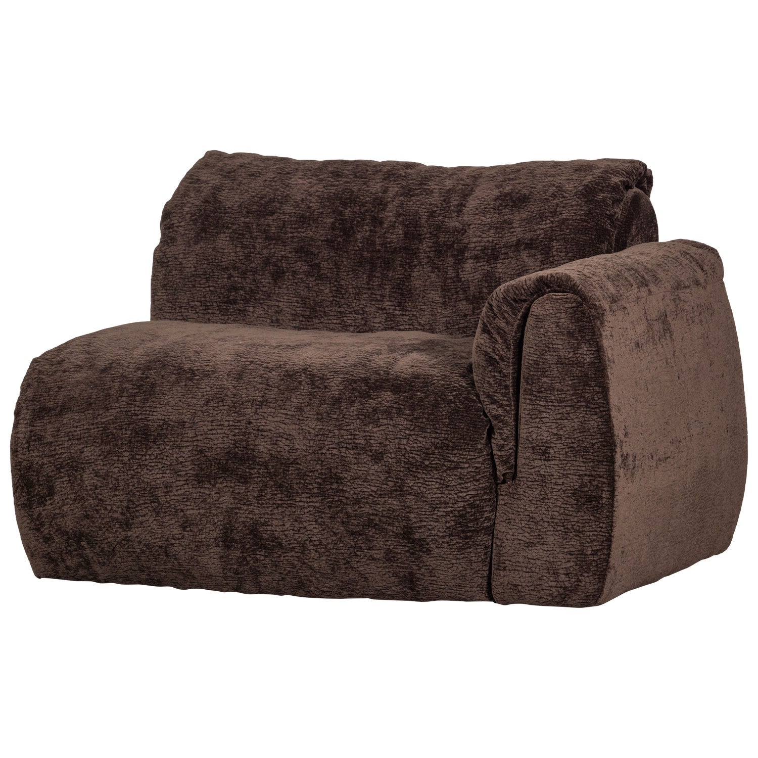 BAGGY 3D Modular Sofa - Right Element in Dark Brown