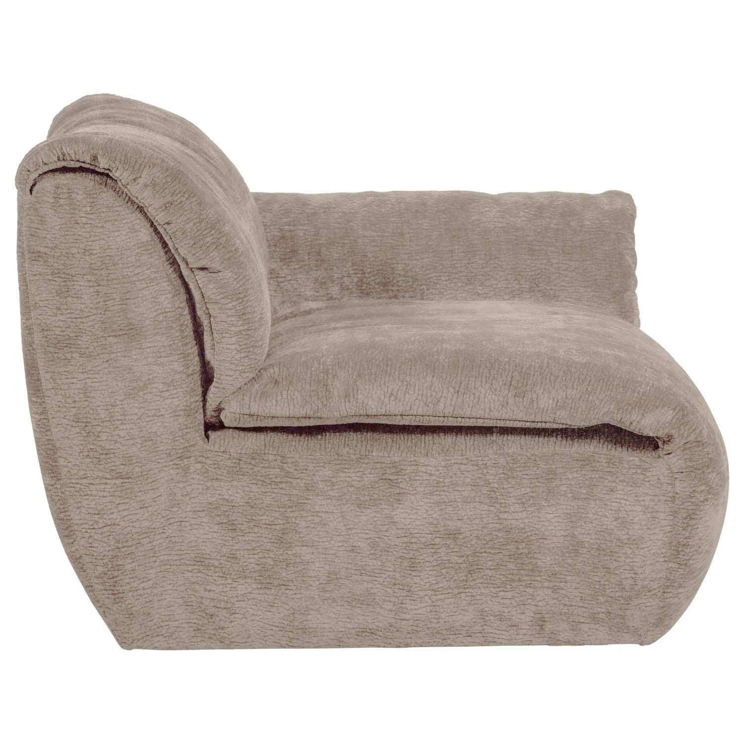 BAGGY 3D Modular Sofa - Right-Side Element Sand