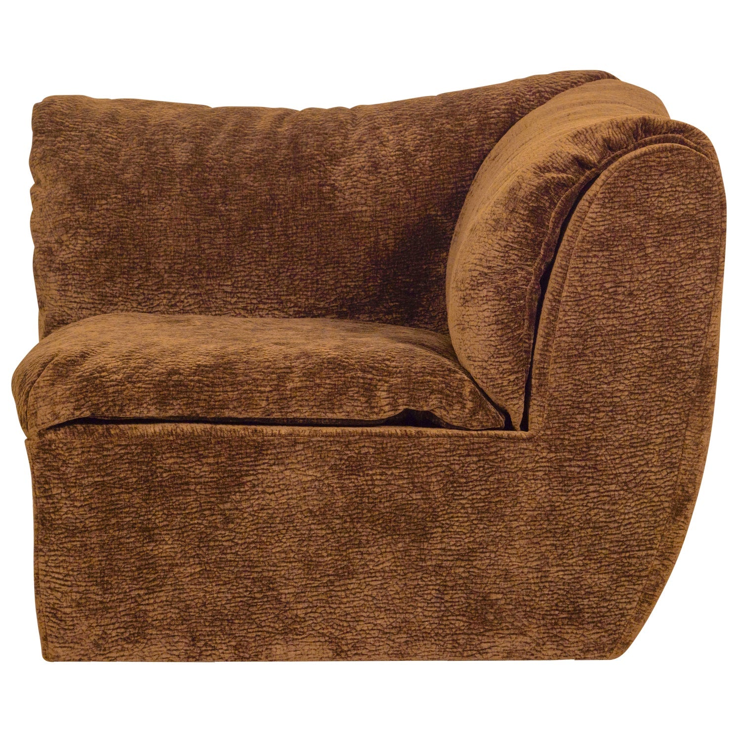BAGGY 3D Modular Sofa - Brown Corner Element
