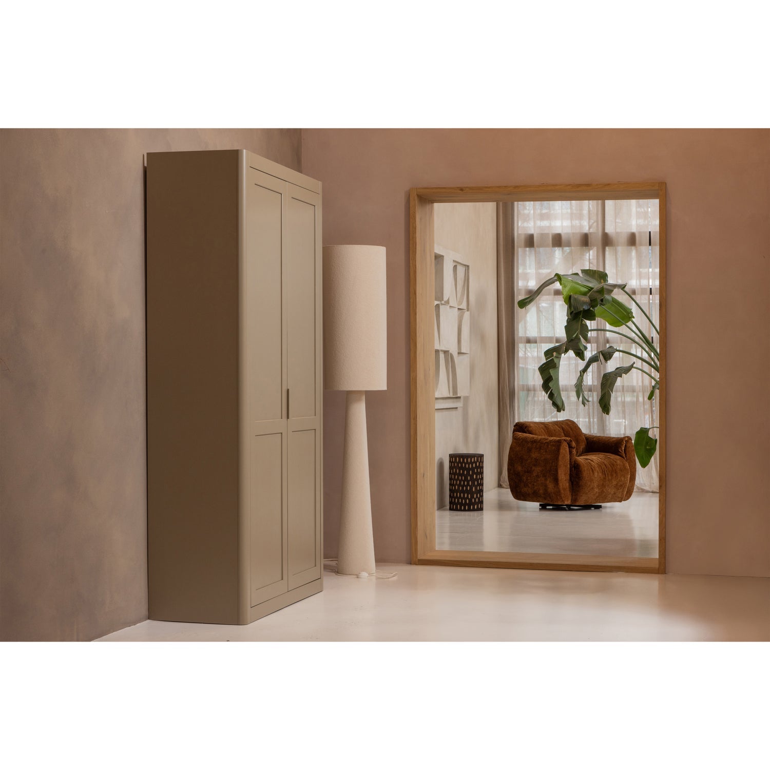 Drehstuhl BAGGY 3D braun